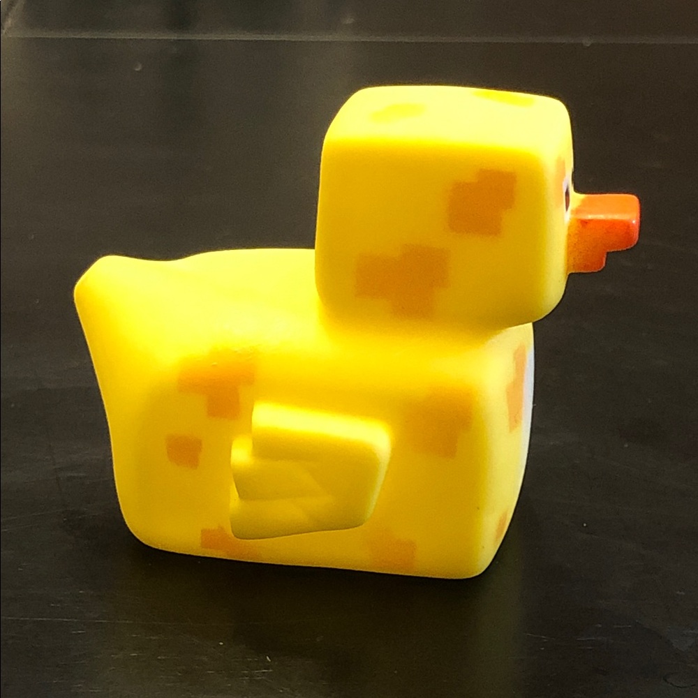 Yellow Squared Duck Bath Toy - Kids Toys - Picture 3 of 6